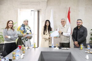 USAL University in Lebanon honors the student mentorship team during an academic ceremony on campus with faculty and students in attendance.