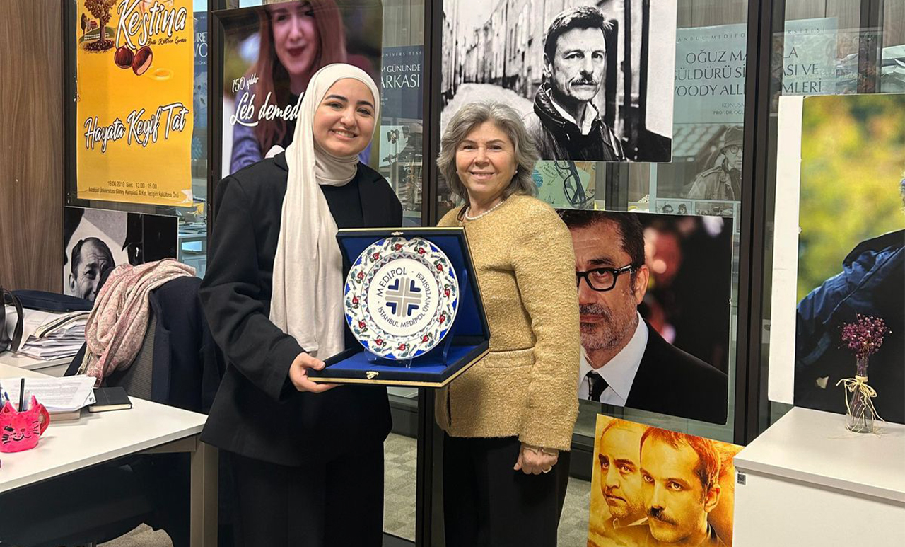 USAL University delegation from Lebanon during an institutional campus visit to Medipol University to discuss academic exchange and higher education cooperation.