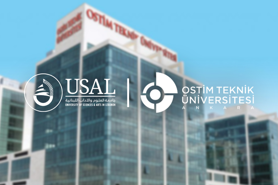 USAL University in Lebanon signs an Erasmus+ agreement with Ostim Teknik Üniversitesi in Turkey to strengthen academic cooperation and higher education exchange programs.