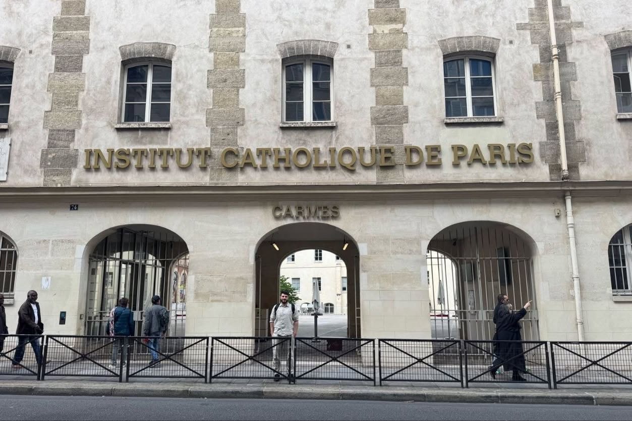 Dr. Mostafa Fortunato of USAL University in Lebanon following his appointment as an Associate Member of the Education and Spiritual Pluralism Research Team at the Institut Catholique de Paris (ICP).