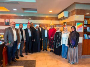 USAL University of Sciences and Arts in Lebanon and Al-Mabarrat Association delegation meeting with Minister of Education Dr. Rima Karami