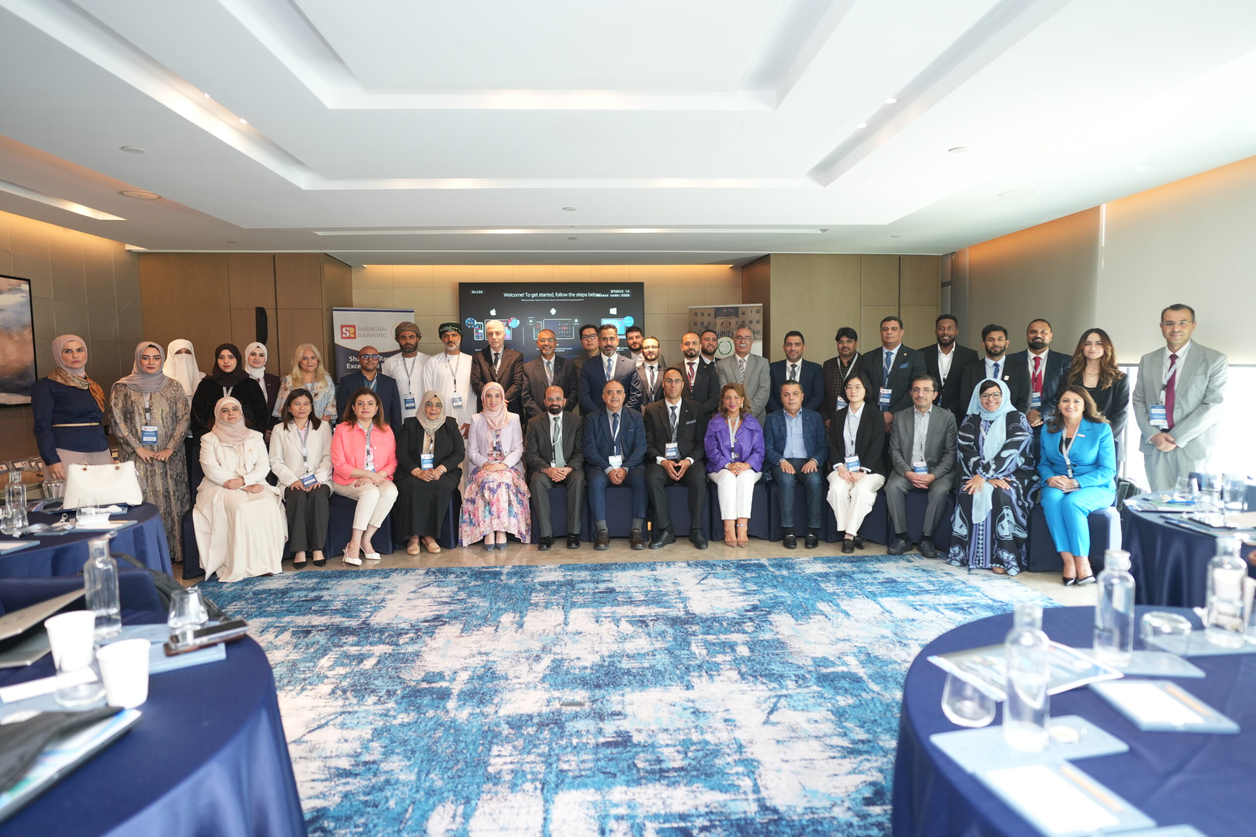 USAL representatives at the ShanghaiRanking Excellence Program in Dubai