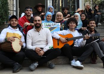 Students celebrating Culture Day at USAL University in Lebanon, showcasing diverse traditions and campus activities that enrich higher education experiences.